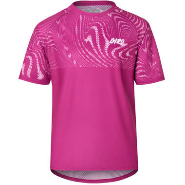 GIRO ROUST Kids Short-Sleeved Jersey Pink 2023 0